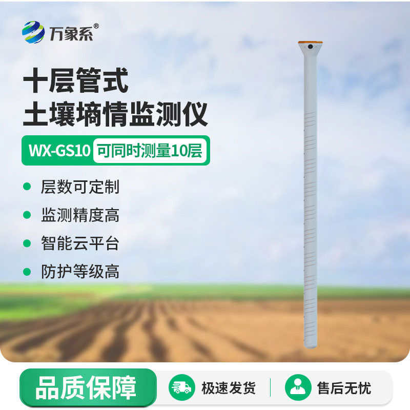 十層管式土壤墑情監測儀:分層把脈土層助力精準農耕